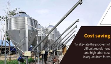 Small Grain Silo / Hopper Bottoms Galvanized 2 Ton Feed Bin Standard Size