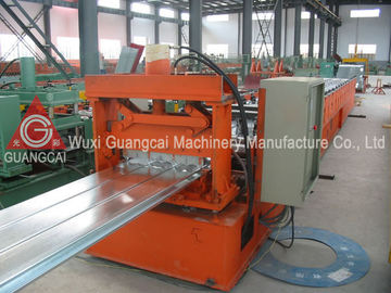 Steel Floor Decking Forming Machine / Floor Tiles Manufacturing Machines