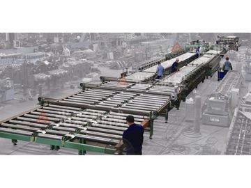 Metal Steel Silo Roll Forming Machine / Silo Tapered Roofing Sheet Making Machine