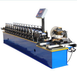 Roller shutter door frame cold roll forming machine